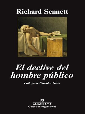 cover image of El declive del hombre público